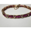Image 2 : Gorgeous 10K Gold Bracelet Total Weight 14.9g 