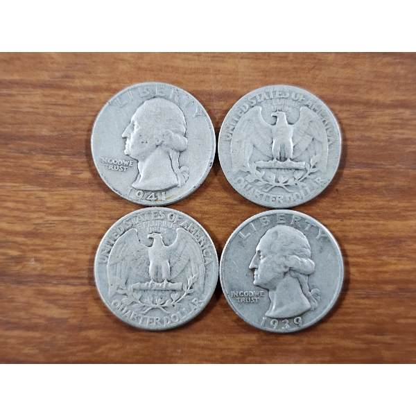 $1.00 Face Value in 90% Silver United States Washington Head Quarters