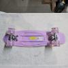 Image 3 : Purple 22" Mini Cruiser Skateboard With LED Light Up Wheels