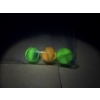 Image 2 : 1950s Fire King Uranium Marbles - Glow in Dark - 1/2" Marbles