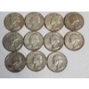 Image 11 : Lot of Silver Coins FV: $10.75 & Dutch Masters Cigar Box - See Description! 