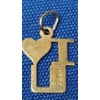 Image 9 : Assorted 10K Gold Jewelry Pieces Including Necklace Pendant & Two Rings - Weight: 2.7g 