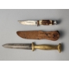 Image 2 : 2 Vintage Knives, One with Leather Case
