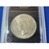 Image 2 : 1923 90% Silver Peace Dollar - The Bradford Exchange Authenticated Very Good