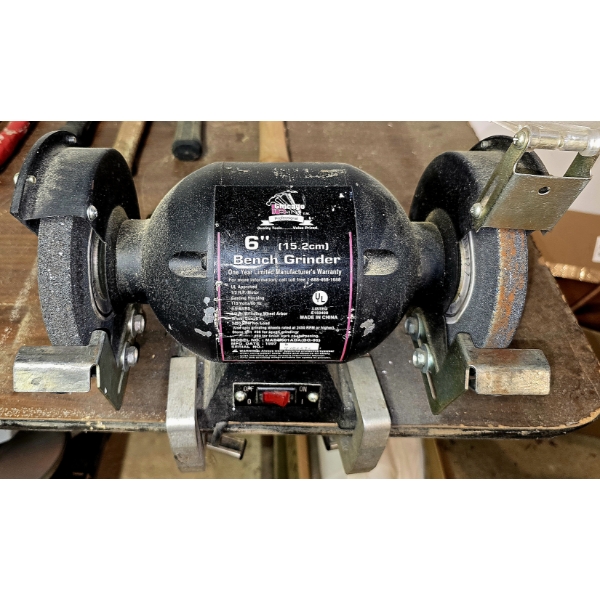 Chicago Tools 6" Bench Grinder and Accessories