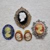 Image 1 : Beautiful Collection of Vintage-Style Cameo Jewelry