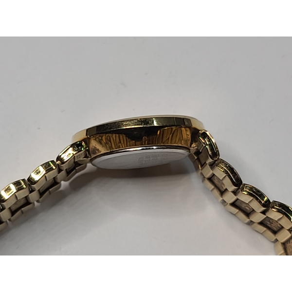 Vintage Seiko 1N00-0B59 Modernist Gold Quartz Watch- Untested