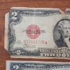 Image 11 : Two United States 1928 Red Seal $2 Notes ~ Great For Collectors! ~ $4 Face Value