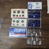 Image 2 : 11 Uncirculated Coins Sets 1973-1980, 2002 Proof Set and 2002 Uncirculated Coin Set