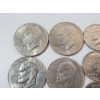 Image 2 : Assorted U.S Dollars/Half Dollars Including Kennedy, Eisenhower, Susan B. Anthony FV: $13.50