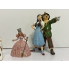 Image 2 : Wizard of Oz Figurines - Wicked Witch of the West - Lion in Cape - Glinda - Scarecrow with Dorothy
