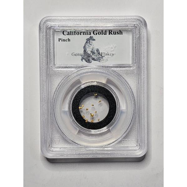 PCGS Verified California Gold Rush Pinch - Genuine Gold Flakes
