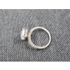 Image 8 : BEAUTIFUL Sterling Silver Engagement Ring Weighing 3.8 Grams ~ SIZE 8 - BIG Sparkle Stone