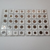 Image 1 : 2 Binder Pages Filled with Assorted World Coins: England, G.Britain & British Caribbean Territories