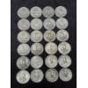 Image 2 : 24 Silver Quarters - 90% - $6.00 FV