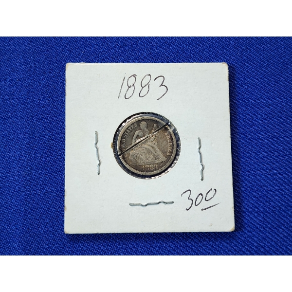 1883 Seated Liberty Silver Dime