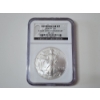 Image 1 : "Silver Dollar Set" NGC MS69 20th Anniv. 2006-W American Eagle - 1 oz .999 Fine Silver