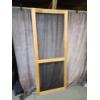 Image 4 : New Wood Frame Screen Door Measuring About 32" X 80" 