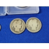 Image 4 : x6 U.S. Barber Coins: Half Dollars, Quarters, Dimes