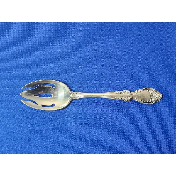 Sterling Silver Gorham Melrose Serving Spoon - TW: 78.6g
