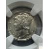 Image 3 : NGC MS66 Graded 1945 Mercury Dime 90% Silver - In Case - Mint Condition