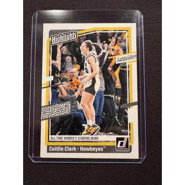 2024 Panini Donruss Caitlin Clark Rookie Card - Mint Condition