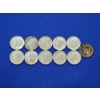 Image 1 : $1.00 Face Value of 90% Silver U.S Dimes & (1) 80% Silver Canadian Dime 