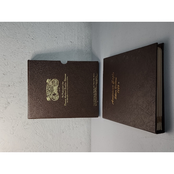 American Eagle Silver Dollar Collection Book Starting 1986 With Slipcase (Empty)