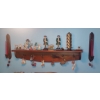 Image 1 : Group Of Collectible Figurines & More As Shown Including Wall Rack