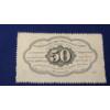 Image 4 : 1862 50 Cent Washington U.S. Fractional Postage Currency FR#1312 First Issue - With Monogram