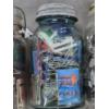 Image 2 : Vintage Glass Jars Filled With Collections Including Keys, Chips & Matchbooks 
