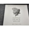Image 6 : 2024-S Silver Proof Peace Dollar in Original Packaging W/ COA - 99.9% Silver - ASW = 0.859 Oz