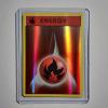 Image 1 : Fire Energy 92/108 Vintage Holo Pokemon Trading Card ~ Near Mint or Mint Condition! 