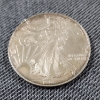 Image 2 : United States 1996 American Eagle 1 Oz Silver Round ~ HARDER TO FIND YEAR!