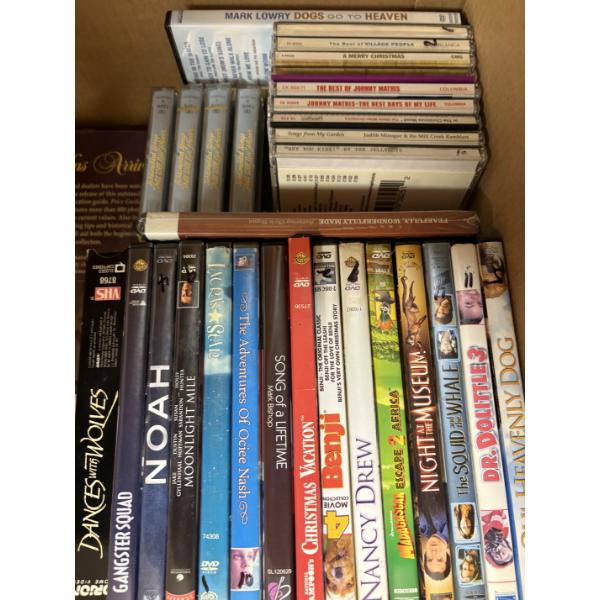 *Pick Up At Mantua Home-No Shipping Available* - DVD & CD Collection - 2 CD Cases - Tons of them! - 