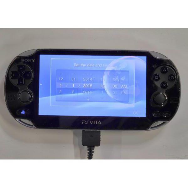 Like New Sony PSVITA PCH1001 Handheld Game Console With 5'' OLED Screen With Storage Case And Power 