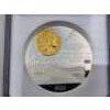 Image 9 : *RARE Shanghai Mint #68/250* NGC PF 70 UC 2023 Gilt China 50g .999 Silver Metal with Display Box