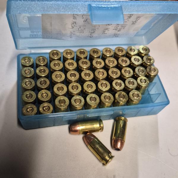 AMMO - RELOADING - 45 AUTO - 40 COUNT ROUNDS - 10 COUNT SHELLS 