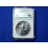 Image 3 : 1991 $1 Silver American Eagle 1 oz Fine Silver Graded MS 69 by NGC
