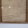 Image 9 : Two Framed Newspaper Articles & Cut Outs ~ London The Times Weekly Edition & Till The End of Time