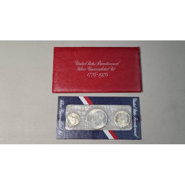 1776-1976 United States Bicentennial Silver Uncirculated Coin Set