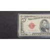 Image 2 : United States Series 1928 F Red Seal $5 Bank Note With Clarke And Snyder Signatures 