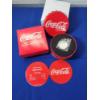 Image 1 : Coca-Cola 2018 Fiji Collectors Club Proof Silver Bottle Cap 6.0 Gram .999 Fine Silver 