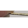 Image 2 : 14K Gold Simple Stud Back Earrings - Weight: 0.2g