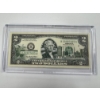 Image 1 : 2003 United States Jefferson ARIZONA $2.00 Bill In Hard Case Holder - Mint Condition - RARE
