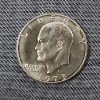 Image 1 : United States 1973-S Eisenhower Dollar 40% Silver Coin ~ ASW: 0.3162 oz ~ San Francisco Mint