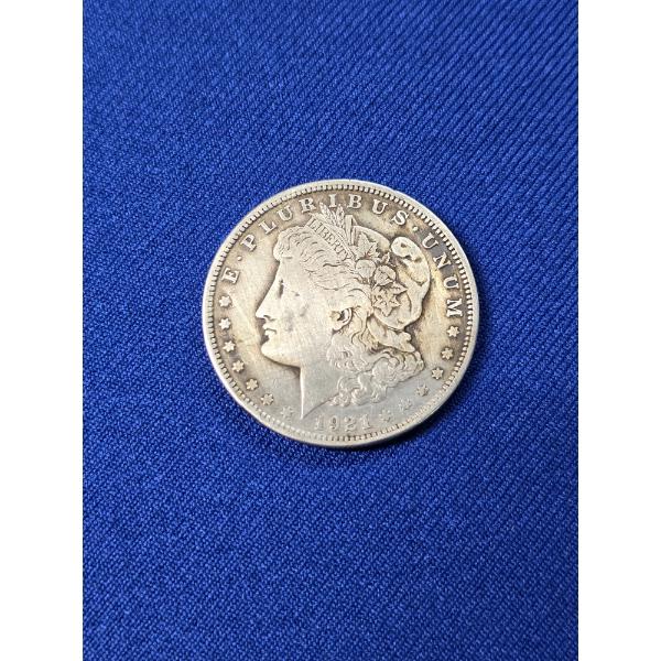 1921 United States Silver Morgan Dollar 