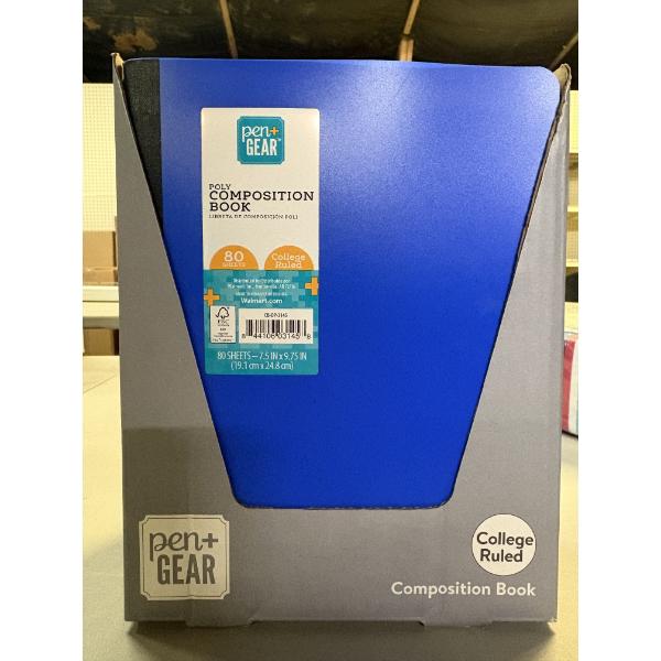 Brand New - 14 Pen Gear College Ruled Composition Notebooks