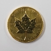 Image 3 : .9999 Fine Gold 1 Oz Maple Leaf Round ~ $50 Gold Coin from 1984