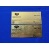 Image 1 : x2 TRB System Membership Trump Patriot Gold Foil Collectible Checks